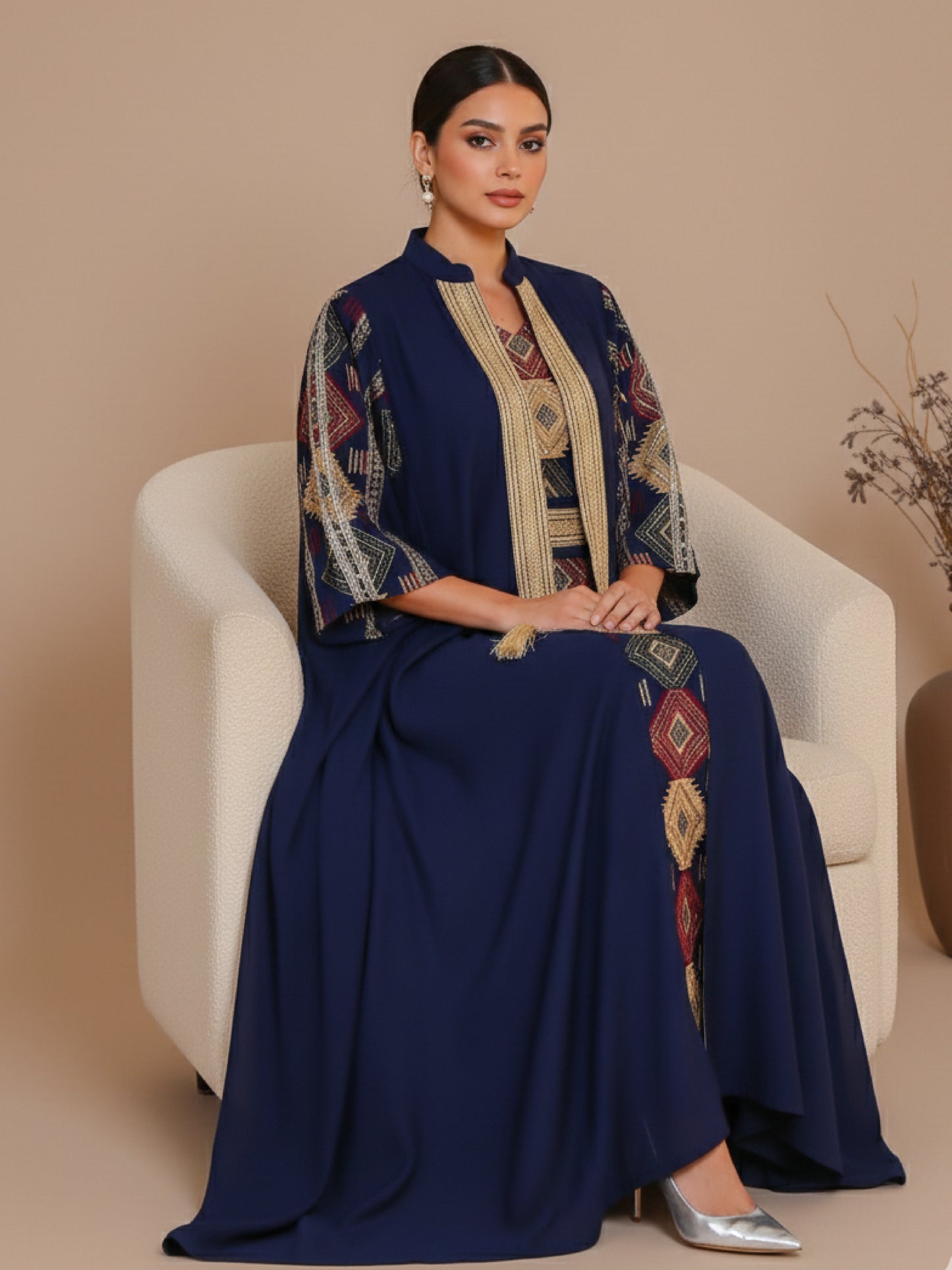 ZY-003 Navy Blue with Gold