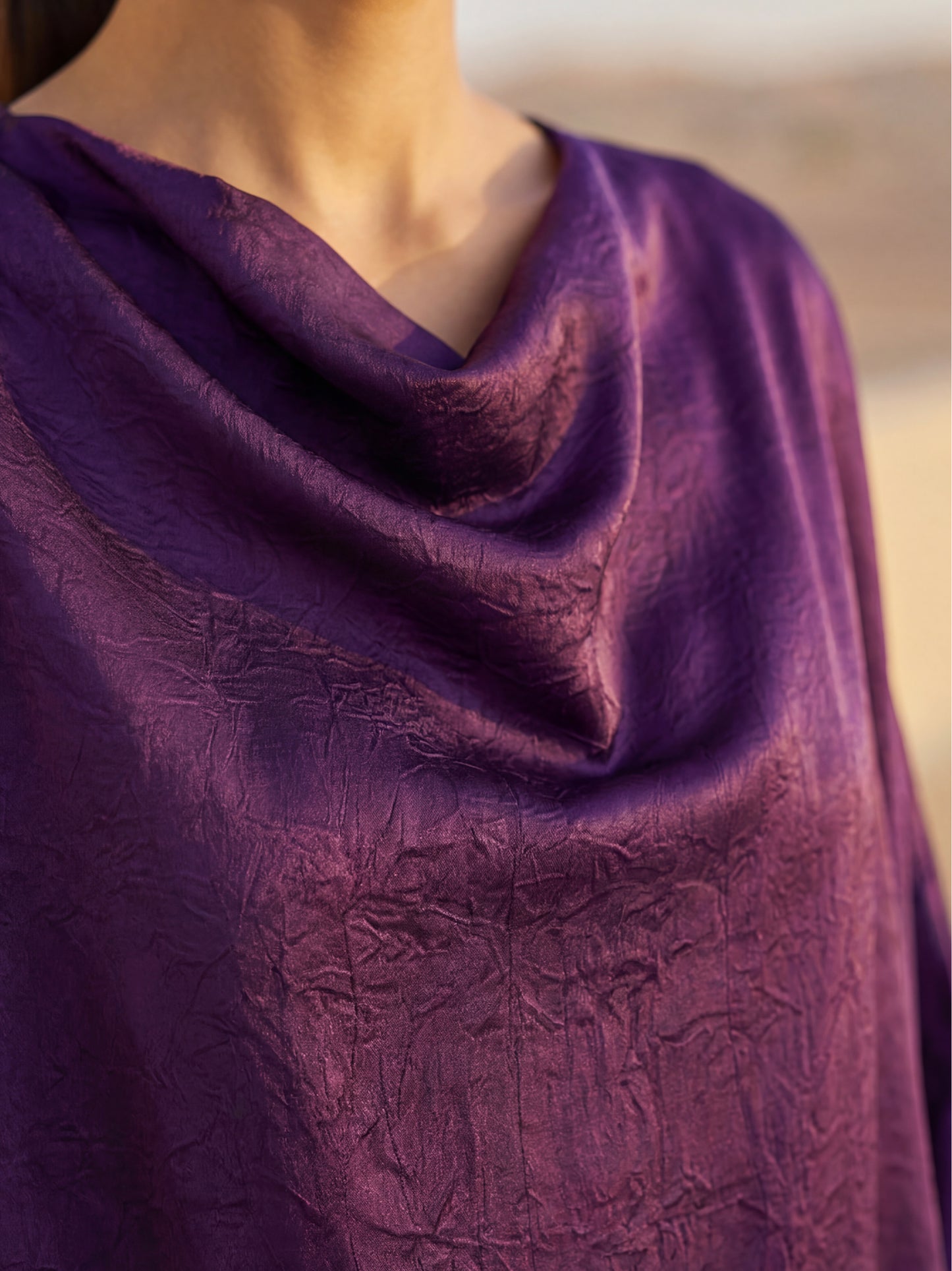 ZY-074 Royal Purple Jalabiya