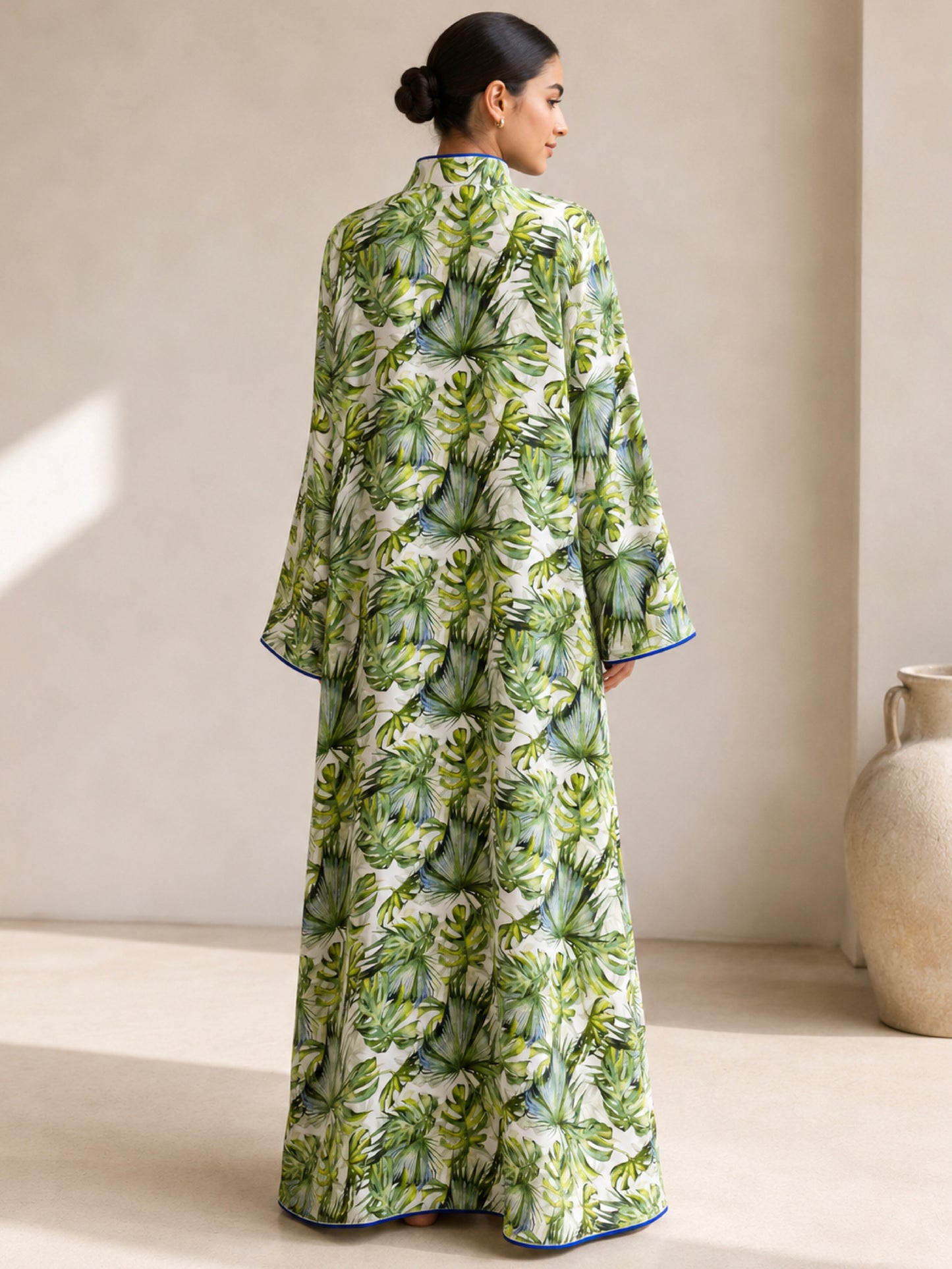 ZY-101 Tropical Leaf Jalabiya